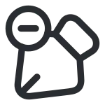 Pen Remove SVG Icon